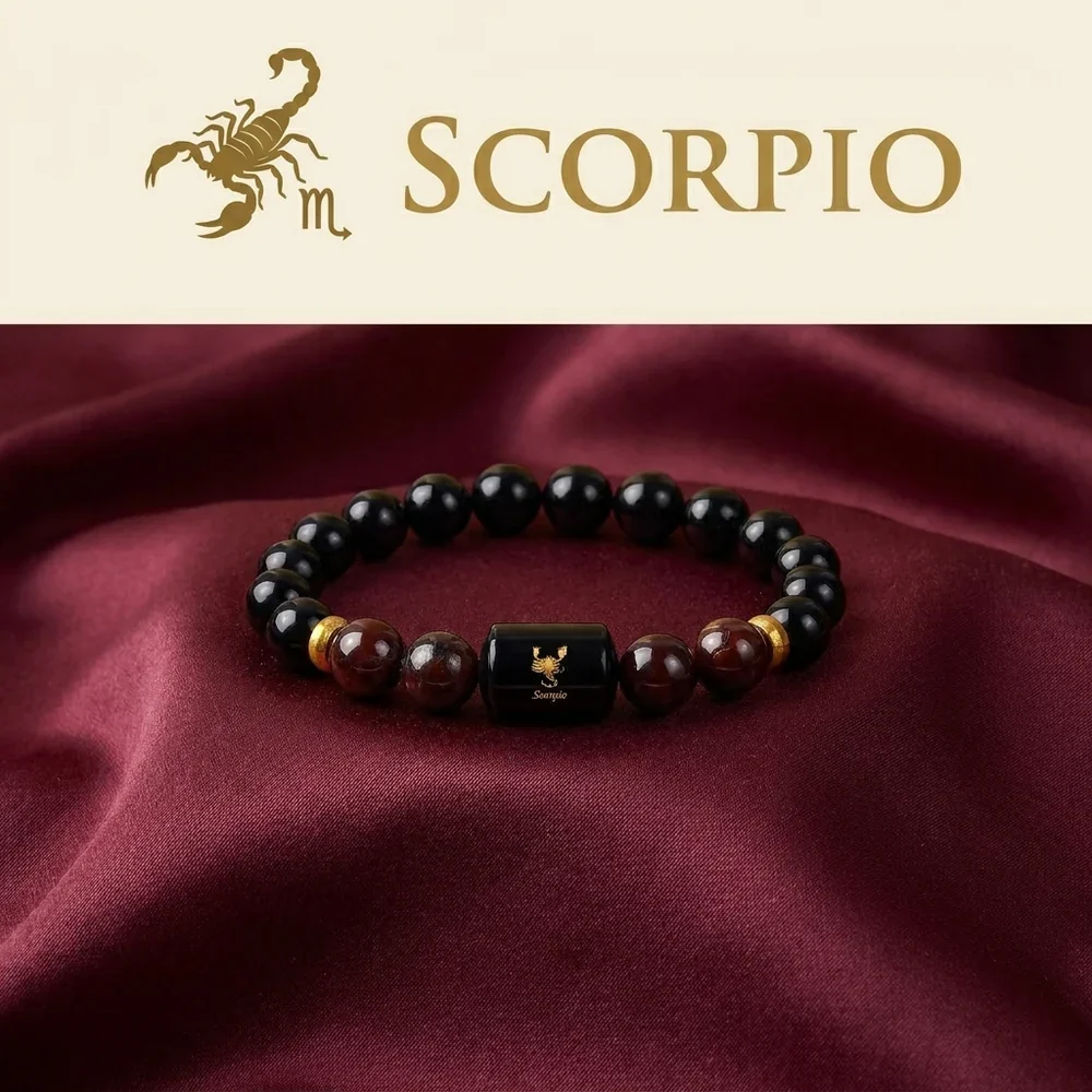 Scorpio Zodiac Bracelet