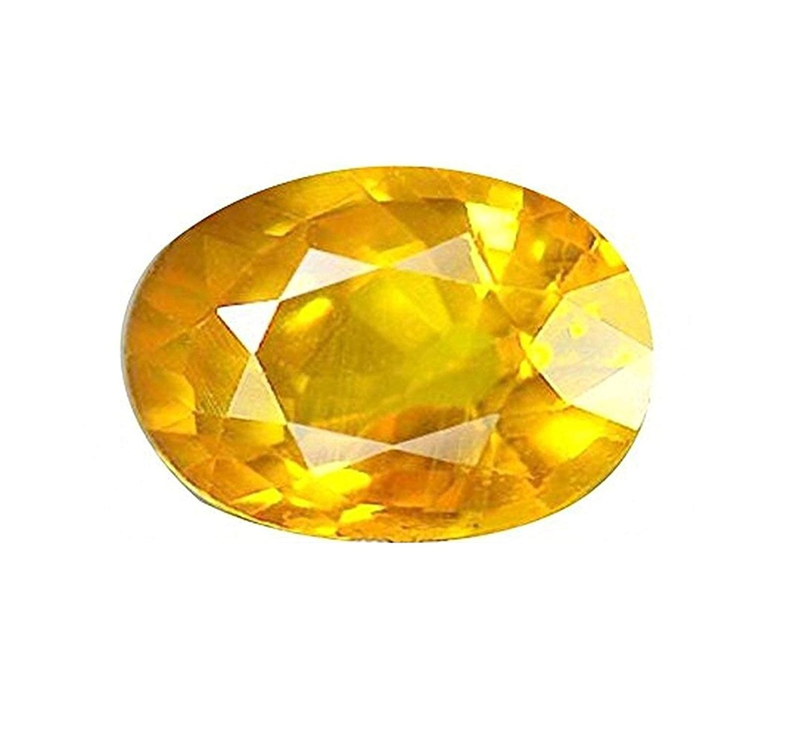 Yellow Sapphire Stone (Pukhraj Stone)