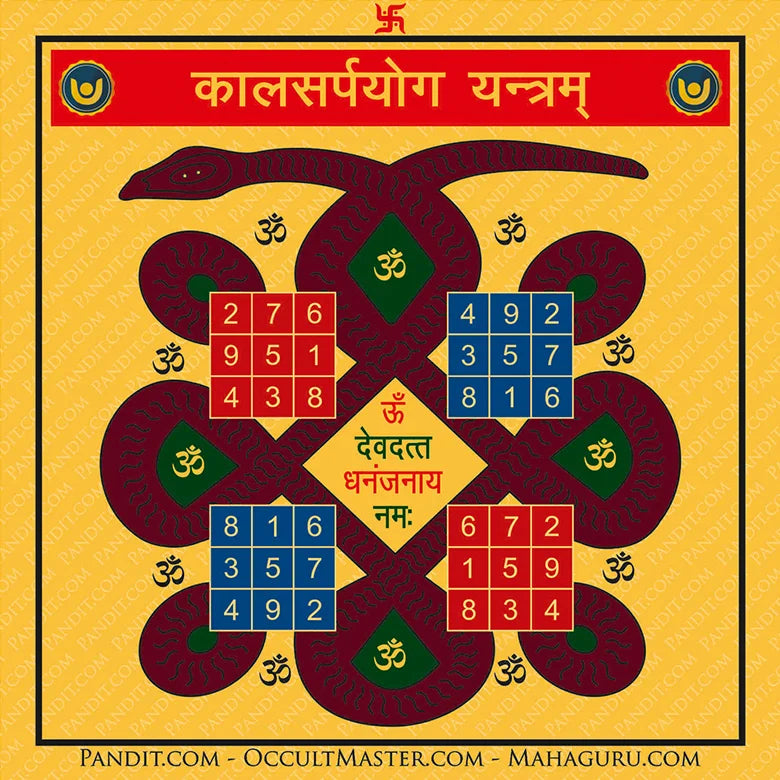 Kaal Sarp Yog Yantra – for Puja